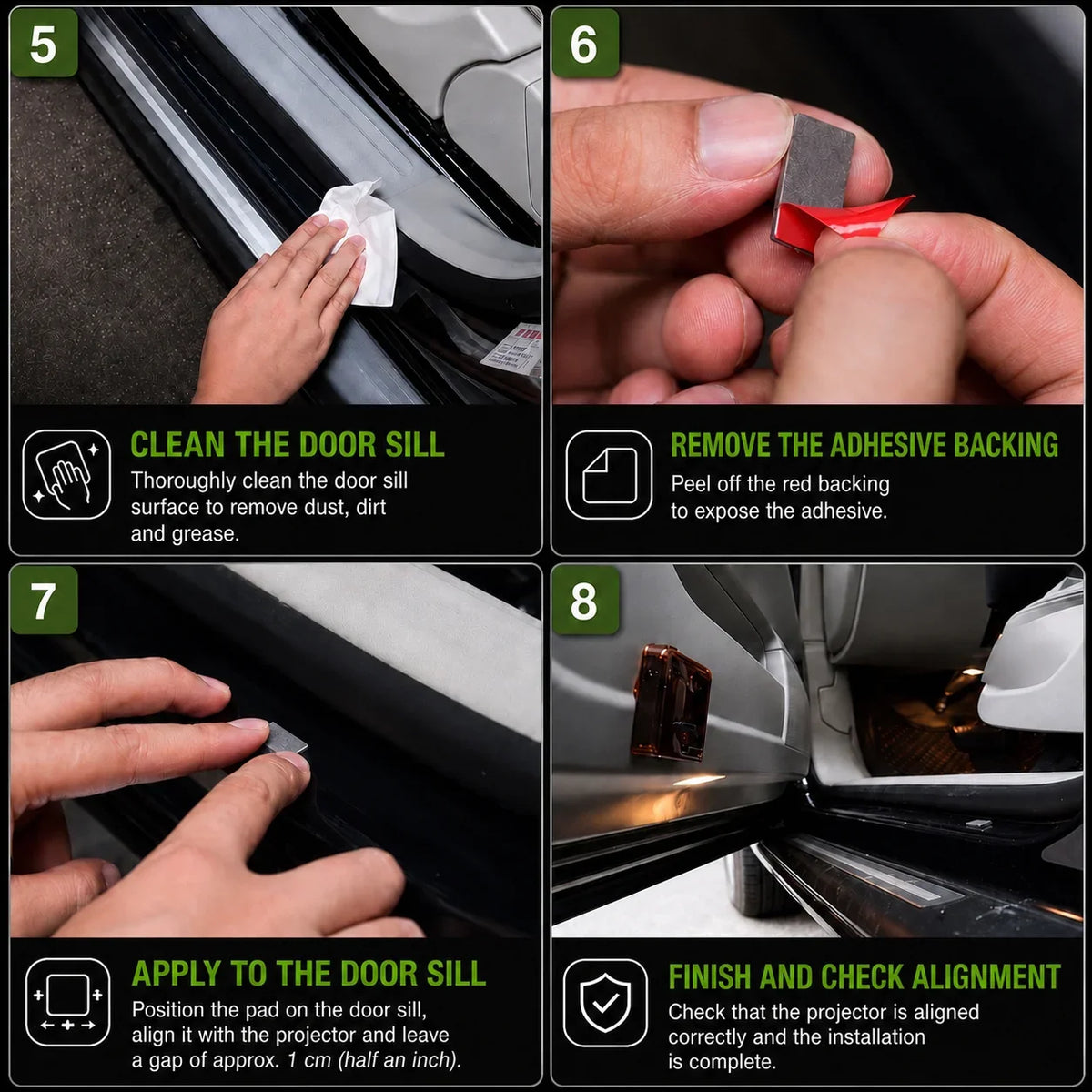 Ruevelle Car door projector